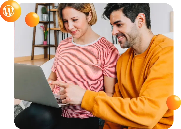 Vista del panel de control de Orongo Hosting optimizado para sitios WordPress